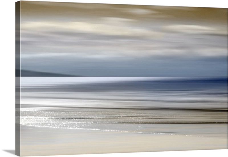 Pastel Seascapes Indigo Great Big Canvas