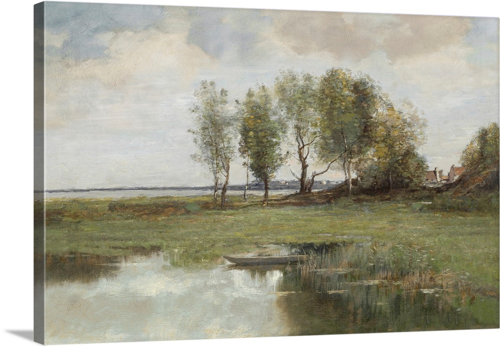 Pastoral Land And Lake II