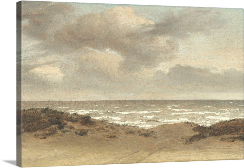 Vintage Seascape And Dunes II