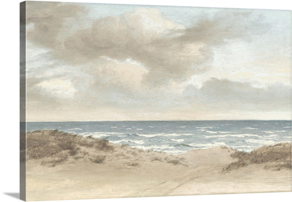 Vintage Seascape And Dunes III