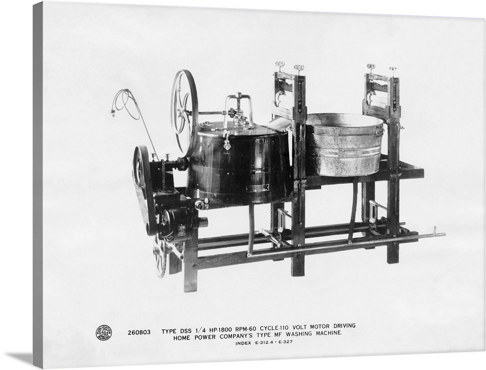 Early General Electric Washing Machine Wall Art, Canvas Prints, Framed Prints, Wall Peels Early General Electric Washing Machine Wall Art, Canvas Prints, Framed Prints, Wall Peels