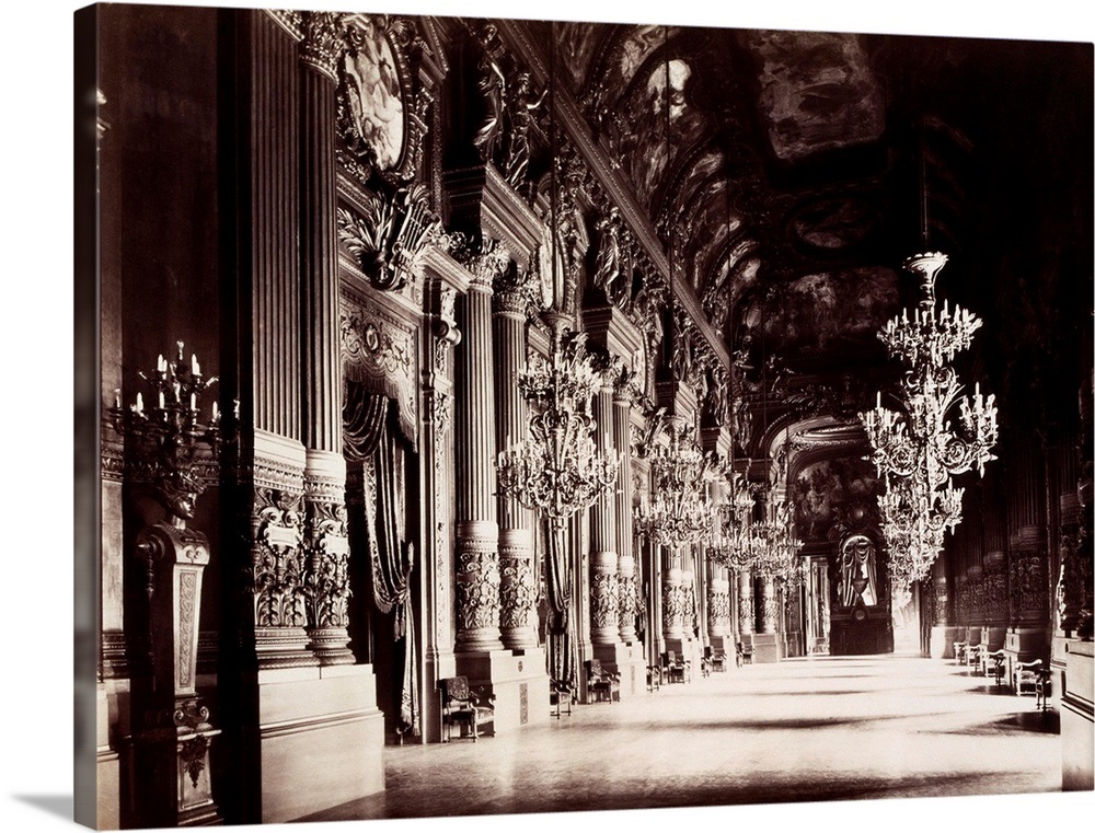 Foyer Of The Opera, Paris Wall Art, Canvas Prints, Framed Prints, Wall Peels Great Big Canvas