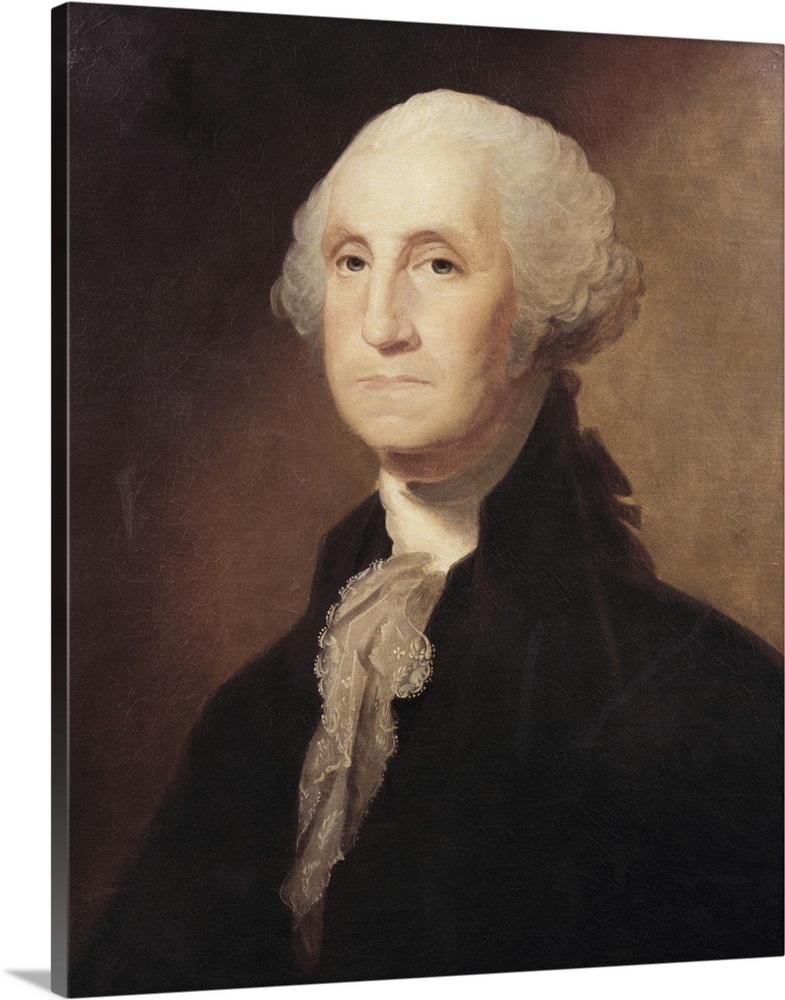 George Washington By Gilbert Charles Stuart Wall Art, Canvas Prints ...