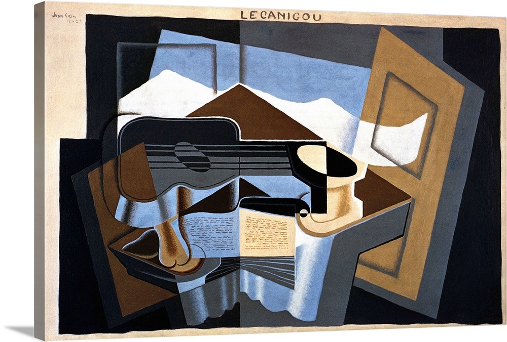 Le Canigou By Juan Gris Wall Art, Canvas Prints, Framed Prints, Wall ...