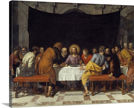 The Last Supper Wall Art the last supperfrans pourbus the younger wall art, canvas The Last Supper Wall Art the last supperfrans pourbus the younger wall art, canvas