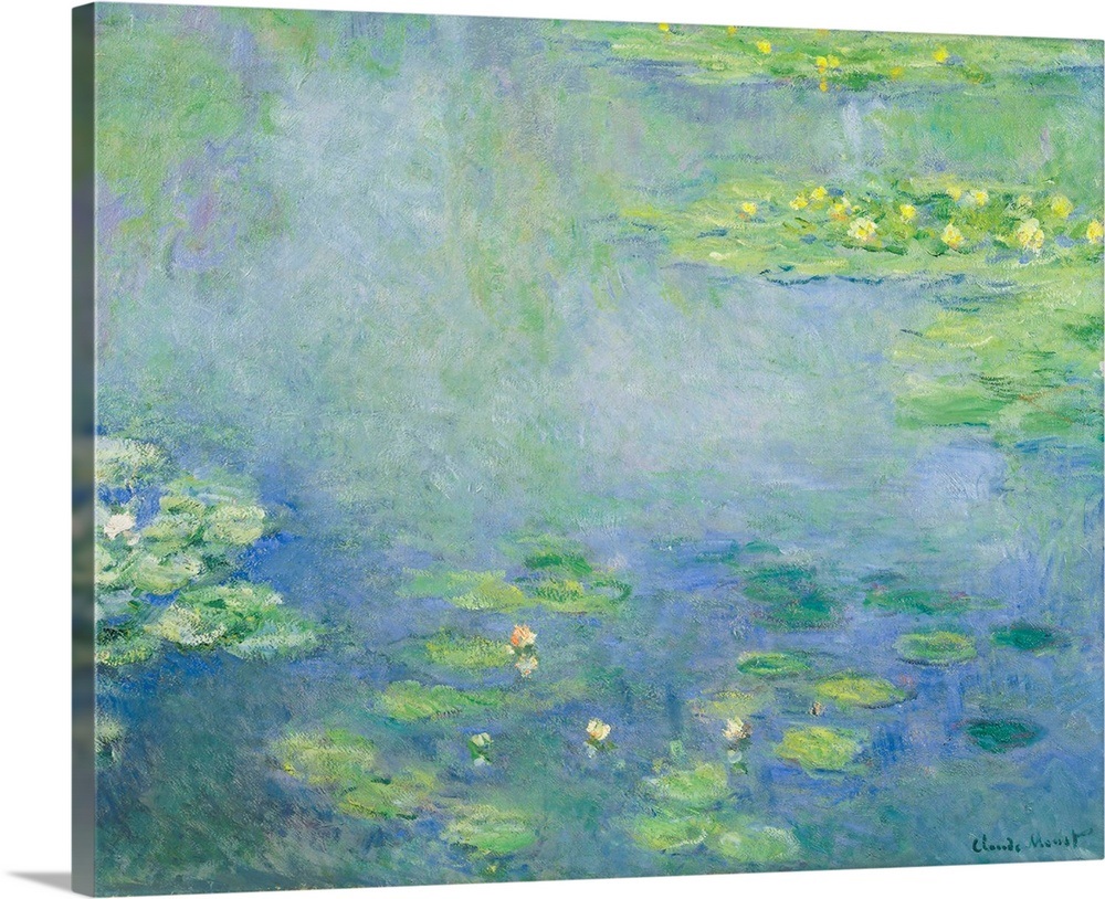 Waterlilies By Claude Monet Wall Art, Canvas Prints, Framed Prints ...