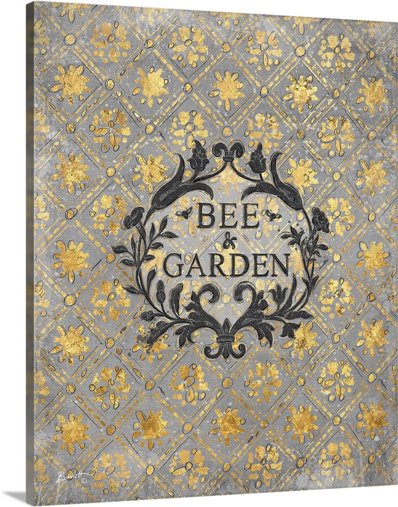 Bee fashion forward with this elegant decor motif