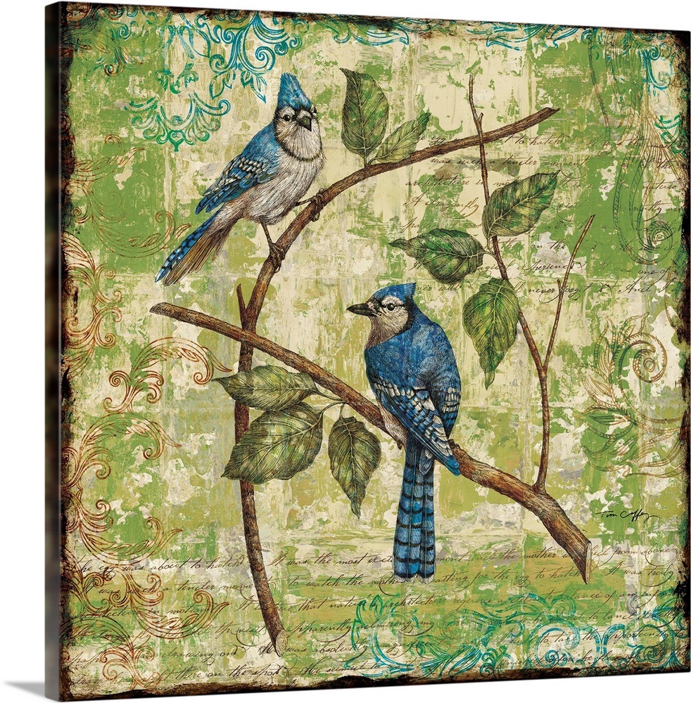 Bluebirds Wall Art, Canvas Prints, Framed Prints, Wall Peels | Great