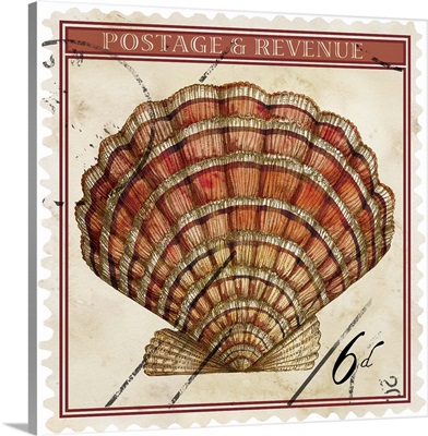 Botanical Clam Shell Stamp