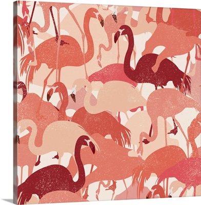 Camo Flamingos