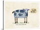 image thumbnail of Whimsy abounds in this sweet depiction for a cow.