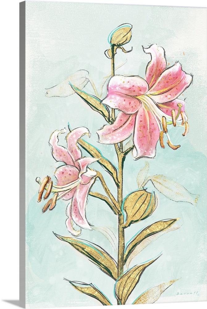 A tasteful classic floral image for any decor.