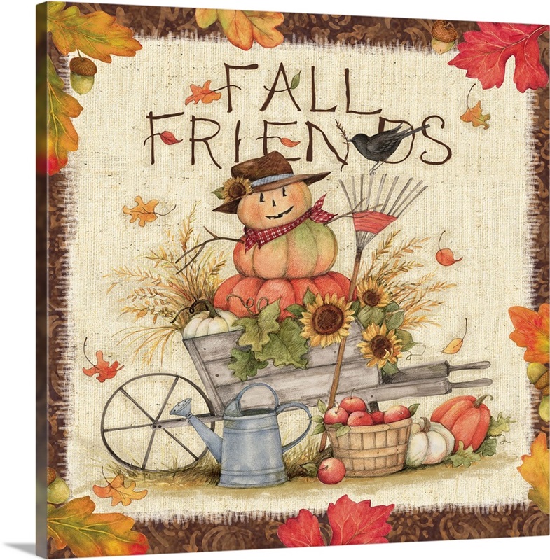 Fall Friends Wall Art, Canvas Prints, Framed Prints, Wall Peels | Great ...