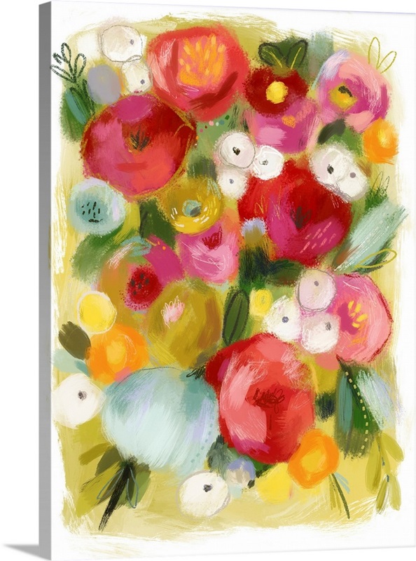 Floral Dreams Wall Art, Canvas Prints, Framed Prints, Wall Peels