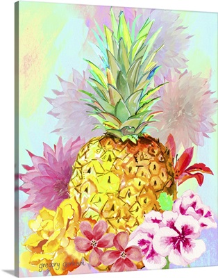 Floral Pineapple