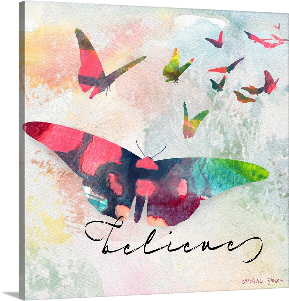 This dreamy, ephemeral butterfly will add a fanciful whimsy to any decor.