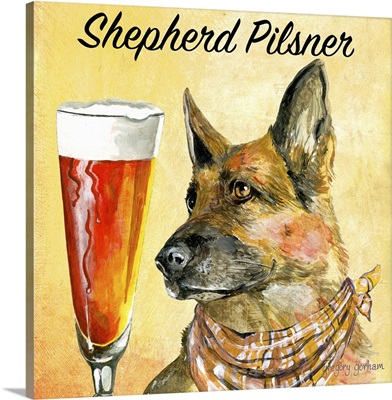 German Shepherd - Beer