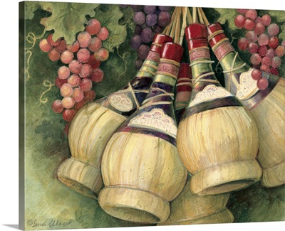 Hanging Wine Baskets
