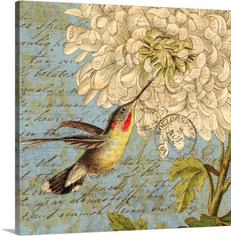 Hummingbird Flutter | Great Big Canvas