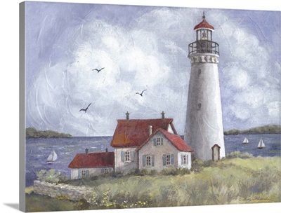Lighthouse on Bluff