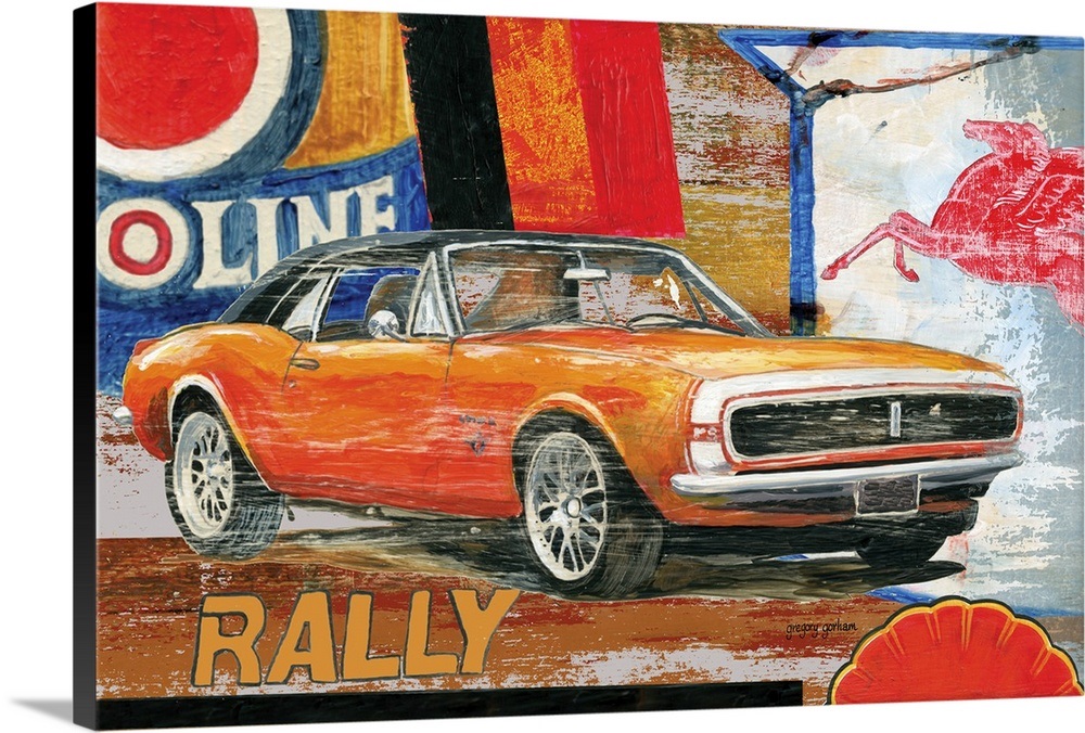 Muscle Car Wall Art, Canvas Prints, Framed Prints, Wall Peels | Great