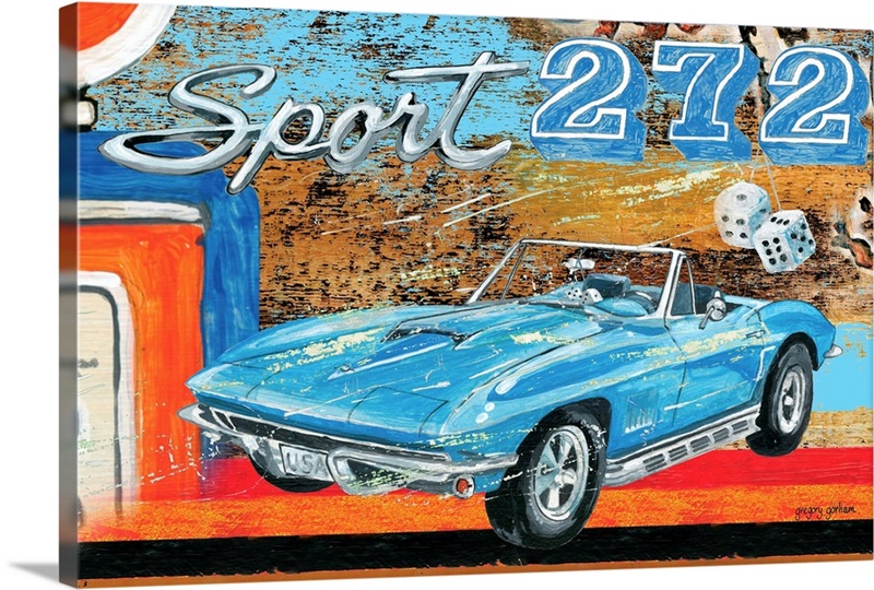 Muscle Car Wall Art, Canvas Prints, Framed Prints, Wall Peels Great