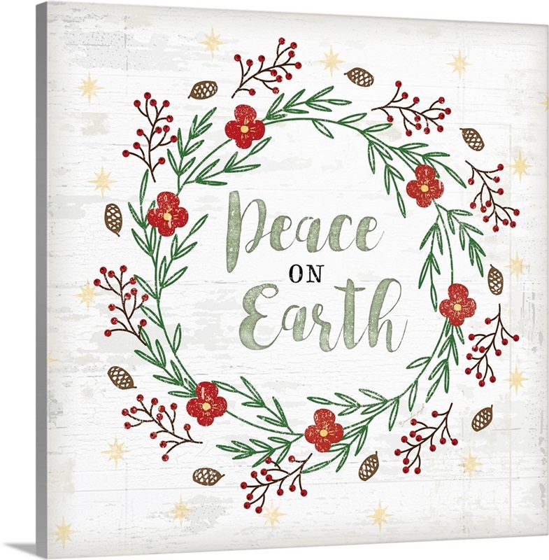 Peace on Earth Wall Art, Canvas Prints, Framed Prints, Wall Peels ...