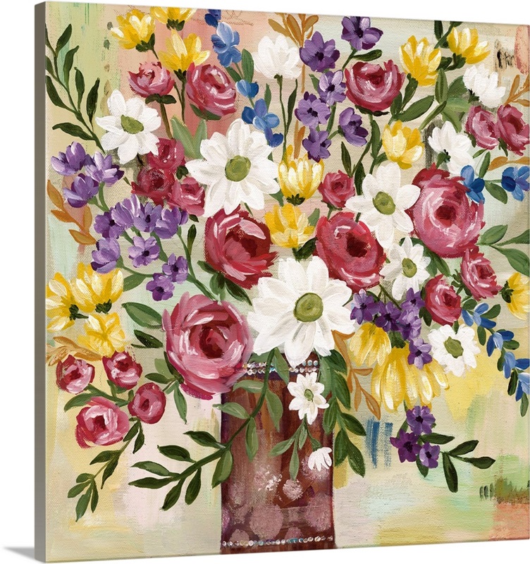 Romantic Floral Wall Art, Canvas Prints, Framed Prints, Wall Peels Great Big Canvas