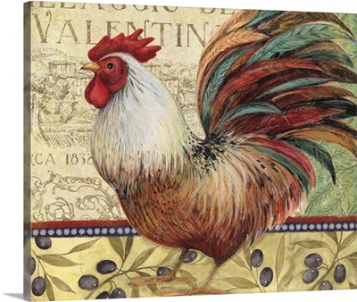 Rooster with Olives