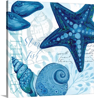 Sapphire Seas - Starfish & Shells