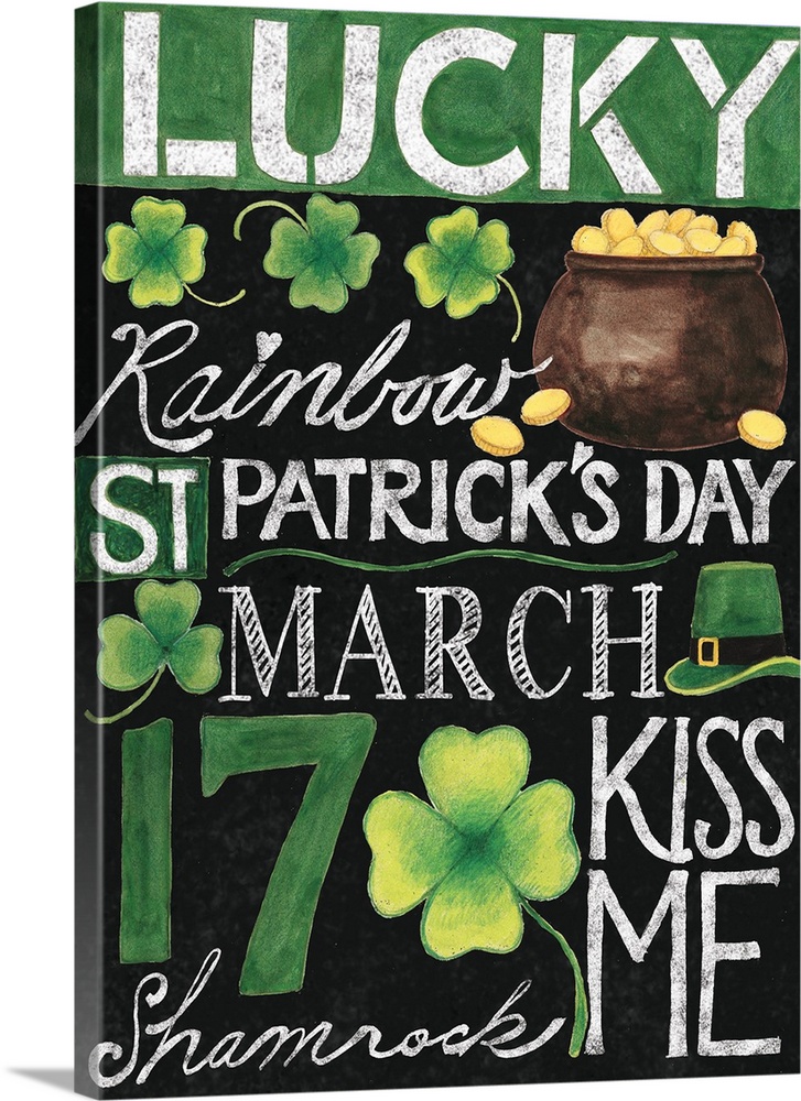 Everyone is Irish with this St. Patrick's Day inspired art.
