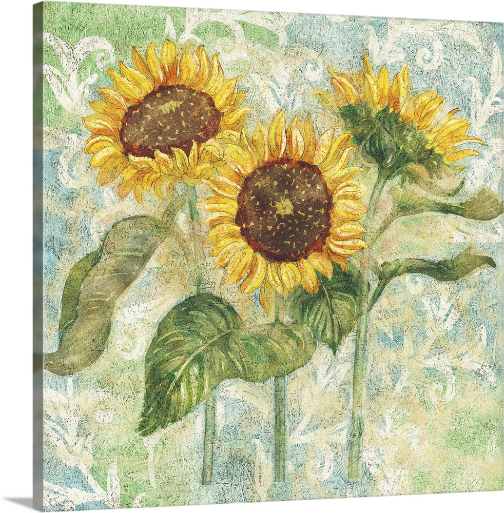 Sunflowers Wall Art, Canvas Prints, Framed Prints, Wall Peels | Great ...