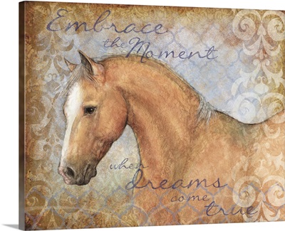 Tan Horse Profile