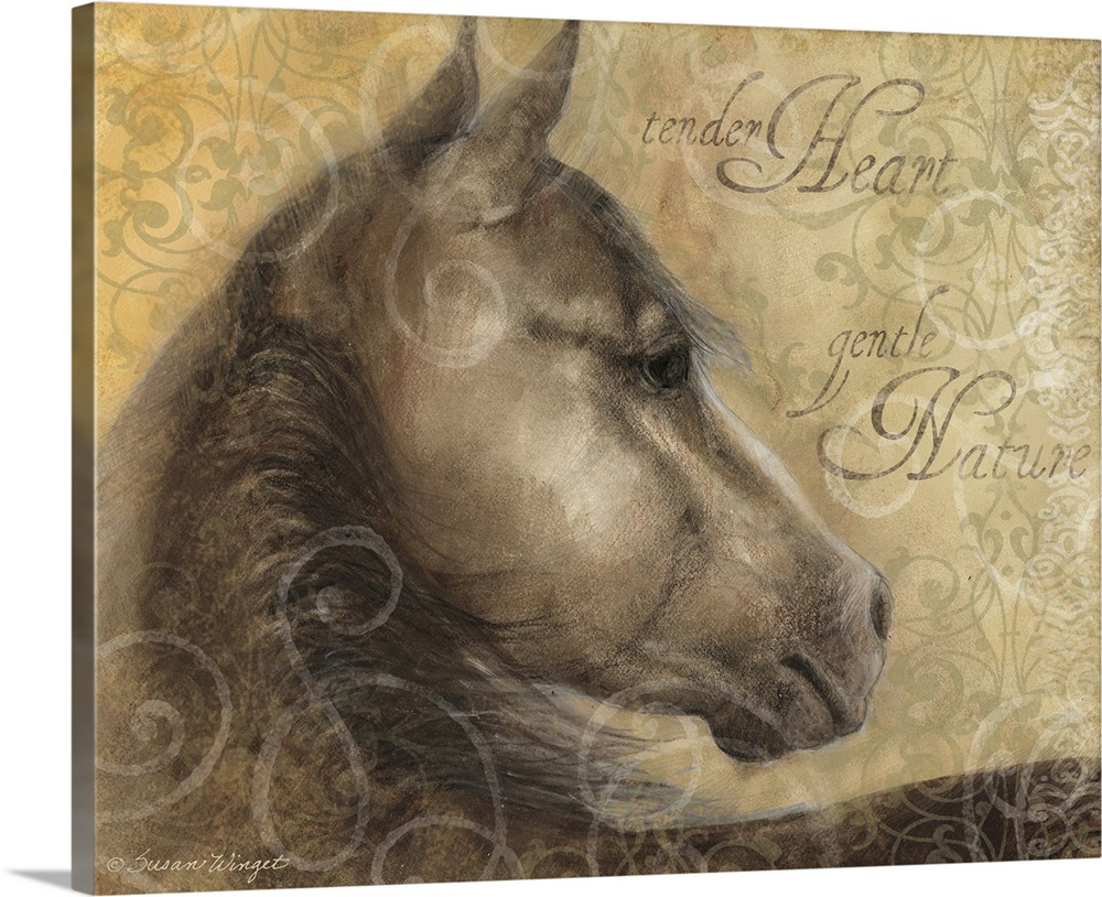 Stunning depiction of this beautiful creature called the horse