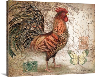 Toile Rooster