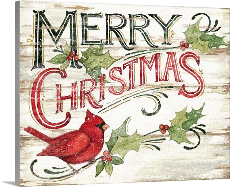Vintage Christmas Sign | Great Big Canvas