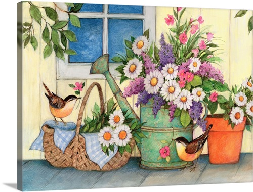 Watering Can Wall Art, Canvas Prints, Framed Prints, Wall Peels | Great ...