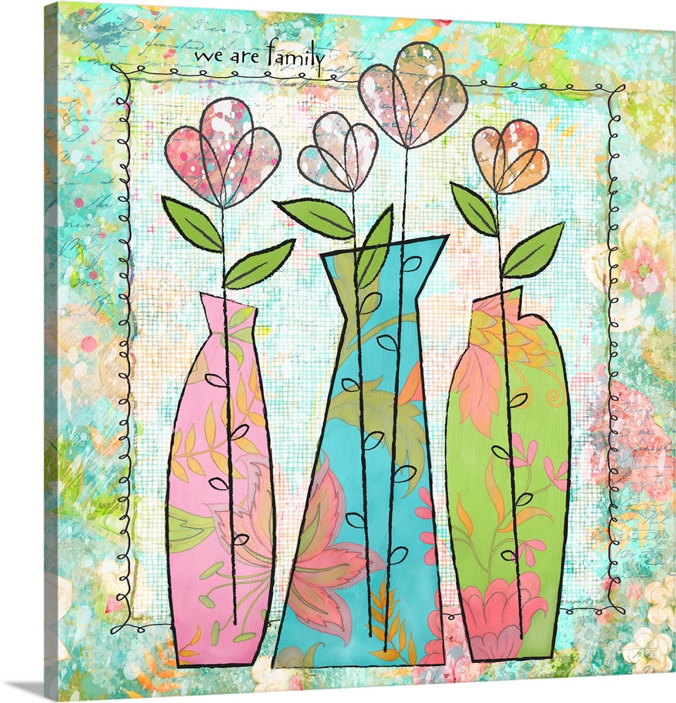 whimsical floral art for any room décor