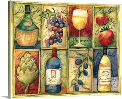 Wine Collage