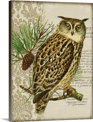 Woodland Owl Motif I