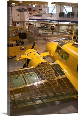 Aero Space Museum of Calgary, WW2 Era Avro Anson Training Aircraft