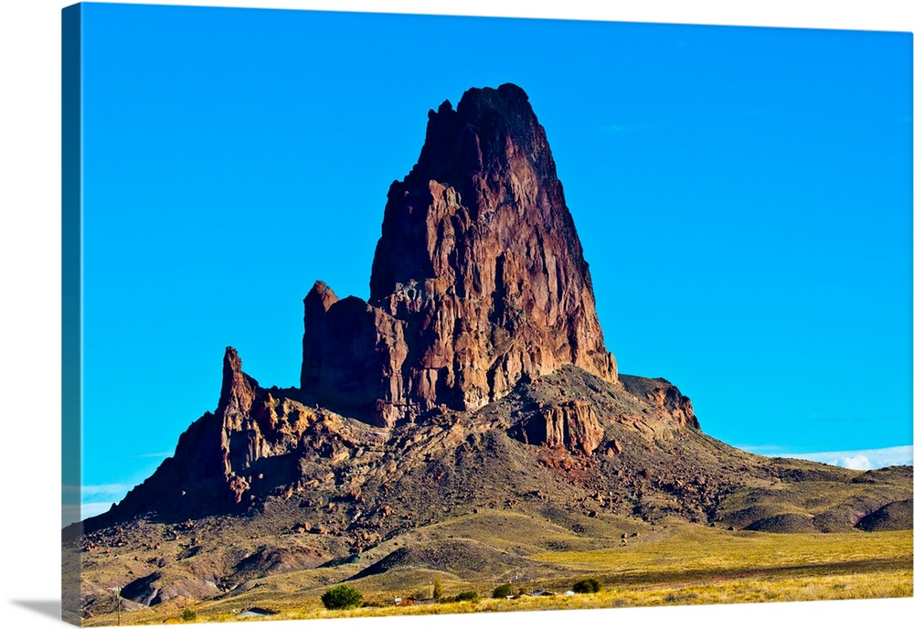 North America, USA, Arizona, Kayenta, Agathla Peak.