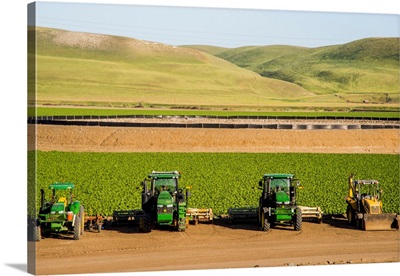 Agricultural Fields Outside King City, California