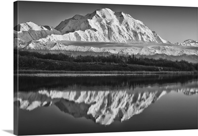 Alaska, Denali, Mt. McKinley from Wonder Lake