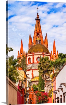 Aldama Street Parroquia Archangel Church San Miguel De Allende Mexico