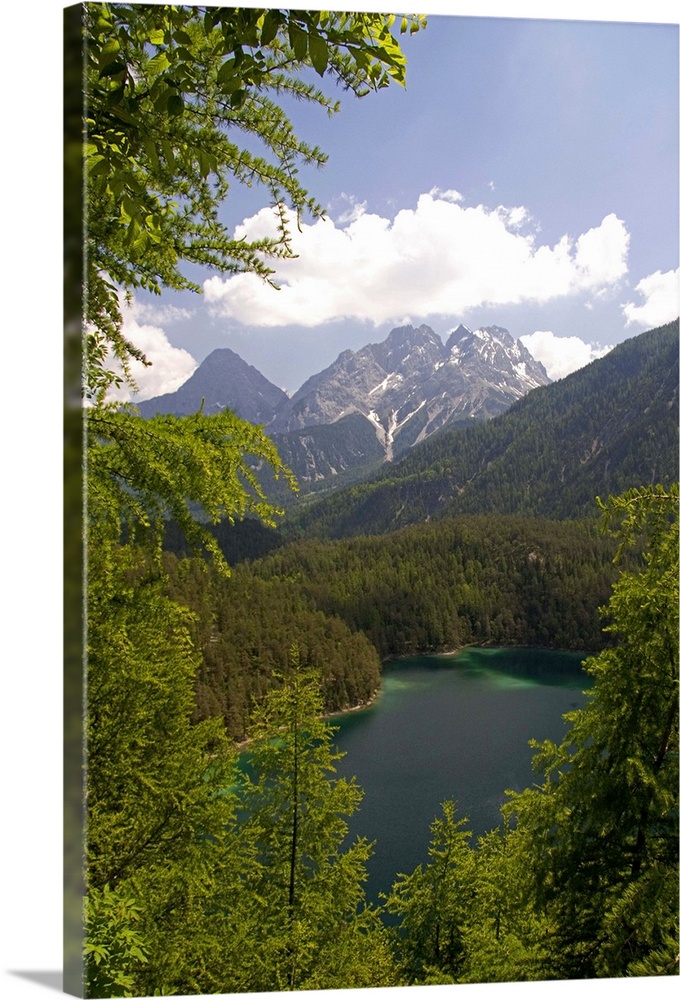 Alpine lake in the Austrian Alps, Austria...austria, austrain, europe, european, travel, tourism, alps, austrian alps, mou...