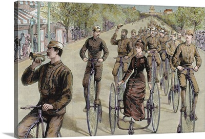 American League cycles in Pennsylvania Avenue, Mid May 1884