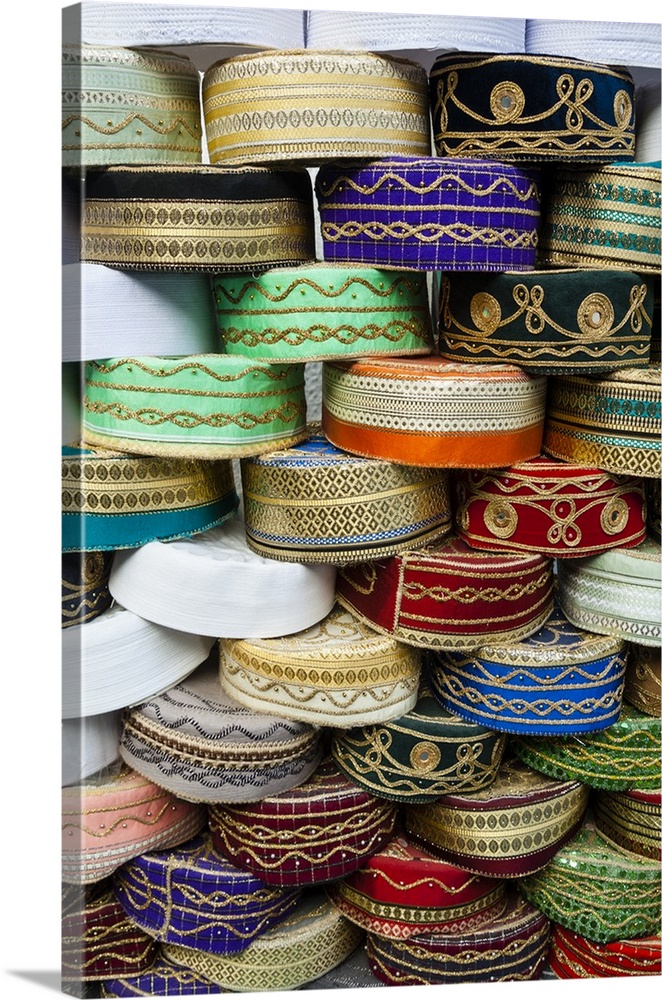 Arab caps for sale, Tunisia, North Africa.