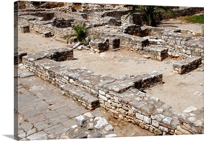 Archaeological remains of the ancient synagogue, Saranda, Albania