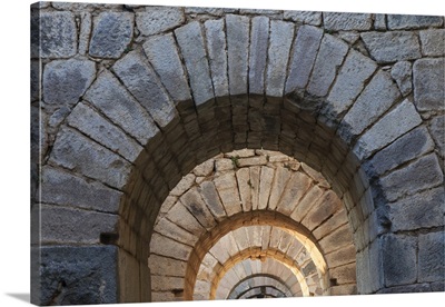 Arches Of The Sanctuary Of Trajan In Turkey
